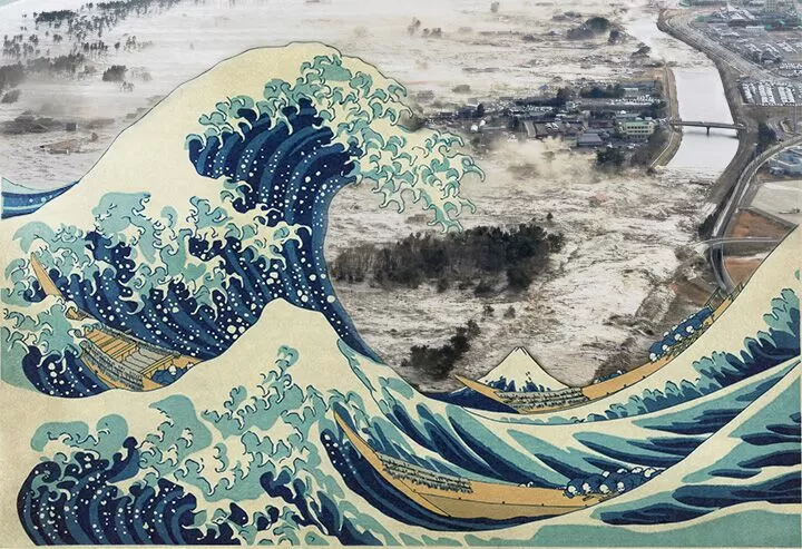 Impressions of Japan 2011 - Iwanuma The Great Wave at Iwanuma